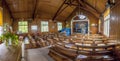 Interior of Tin Church Low Newton