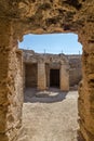 Interior of the Tombs of the Kings Royalty Free Stock Photo