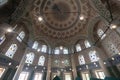 Interior of the Tombs of Sultans Mehmed III, Selim II, Murad III, Ibrahim I and Mustafa I,Istanbul, Turkey Royalty Free Stock Photo