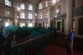 Interior of the Tombs of Sultans Mehmed III, Selim II, Murad III, Ibrahim I and Mustafa I,Istanbul, Turkey Royalty Free Stock Photo