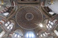 Interior of the Tombs of Sultans Mehmed III, Selim II, Murad III, Ibrahim I and Mustafa I,Istanbul, Turkey Royalty Free Stock Photo