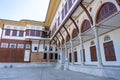 Interior of Topkapi Palace, detail and decoration of the castle, Istanbul, Turkey Royalty Free Stock Photo