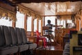 Interior of A Tourist Cruising Boat Royalty Free Stock Photo