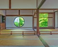 Interior of traditional Japanese house Royalty Free Stock Photo