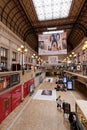 Interior of the train station of Bordeaux, France Royalty Free Stock Photo