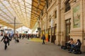 Interior. Train Station. Tours. France Royalty Free Stock Photo