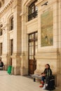 Interior. Train Station. Tours. France Royalty Free Stock Photo