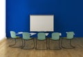 Interior of the training room Royalty Free Stock Photo