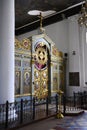 The interior of the Trinity Cathedral built in 1816 in Gus-Khrustalny, Russia