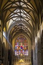 Interior of Trinity Cathedral, Manhattan, New York City Royalty Free Stock Photo