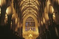 The interior of the Trinity Church on Wall Street in New York City New York Royalty Free Stock Photo