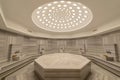 Interior of turkish bath hammam Royalty Free Stock Photo