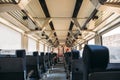 Interior of a Turkish fast train