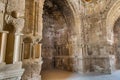 Interior of the Umayyad Palace of Amman Citadel, a historical site at the center of downtown Amman, Jordan Royalty Free Stock Photo