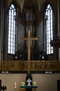 Interior of University Church of Marburg, Germany