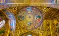 Interior of Vank Cathedral in Isfahan