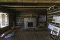 Interior of Vann Cherokee Cabin Royalty Free Stock Photo