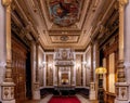 Interior of the Vienna State Opera house in Viena Austria