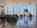 Interior view of airport of San Jose del Cabo in Mexico