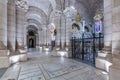 Interior view of Almudena Cathedral - Madrid