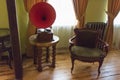 Interior view of Altes Haus Museum, Kaliningrad, Russia