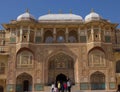 Interior of the Amber Fort India