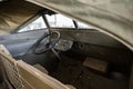 American GMC DUKW amphibious military vehicle during the Normandy landings in World War II