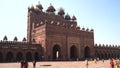 interior view of the ancient buland darwaza gate at fatephur sikri