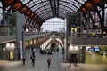 Interior view of Antwerp Central station, Belgium