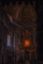 The Apse of Saint Peter`s Basilica by Gian Lorenzo Bernini, Vatican city Royalty Free Stock Photo