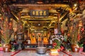 Interior view of the arch of Qingshui Temple