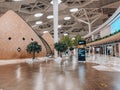 Interior view in Baku Heydar Aliyev International Airport Royalty Free Stock Photo