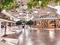 Interior view in Baku Heydar Aliyev International Airport Royalty Free Stock Photo