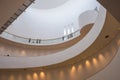 Interior view of Bangkok Art and Cultural Center Bacc in Bangkok, Thailand.