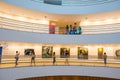 Interior view of Bangkok Art and Cultural Center Bacc in Bangkok, Thailand.