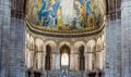 Interior view of the Basilica Sacre Coeur designed by Paul Abadie, 1914 - a Roman Catholic Church and minor basilica, dedicated