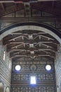 Interior view of Basilica San Miniato al Monte, Florence, Tuscany, Italy Royalty Free Stock Photo