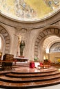 Interior view of the Basilica of The Valley of the Fallen in Spa