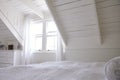 Interior View Of Beautiful Light And Airy White Bedroom