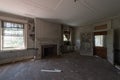 Derelict Bedroom - Abandoned Dunnington Mansion - Farmville, Virginia