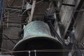 Interior view of bells in Belfort