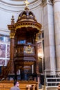 Interior view of the Berlin Cathedral. Berlin, Germany Royalty Free Stock Photo