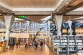 Interior view of the Bibliotheca Alexandrina, the new library of Alexandria. A UNESCO World Heritage Site