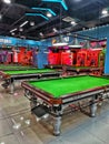 billiards room Royalty Free Stock Photo