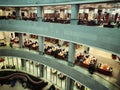 interior view of bubei provical library Royalty Free Stock Photo