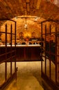 Interior view of the Castello di Amorosa winery Royalty Free Stock Photo