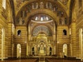 Interior view of the Cathedral Basilica of Saint Louis Royalty Free Stock Photo