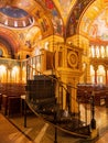 Interior view of the Cathedral Basilica of Saint Louis Royalty Free Stock Photo