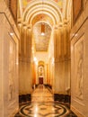 Interior view of the Cathedral Basilica of Saint Louis Royalty Free Stock Photo