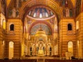 Interior view of the Cathedral Basilica of Saint Louis Royalty Free Stock Photo